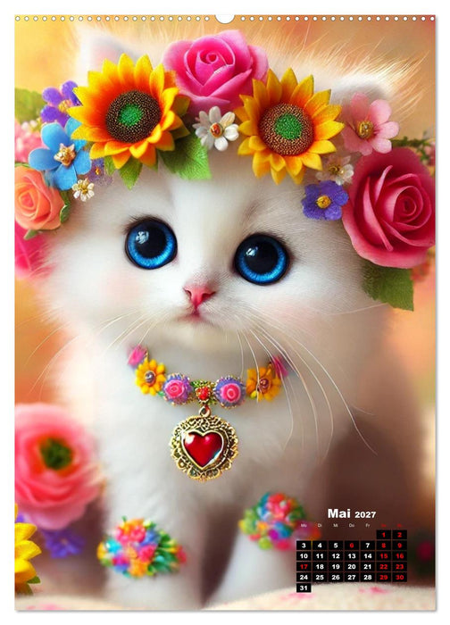 Miau Momente (CALVENDO Premium Wandkalender 2027)