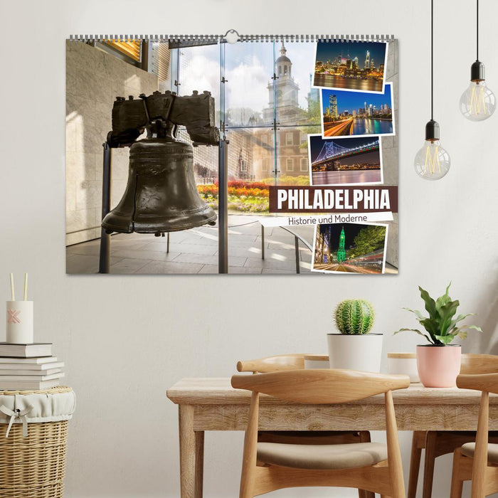 PHILADELPHIA Historie und Moderne (CALVENDO Wandkalender 2027)