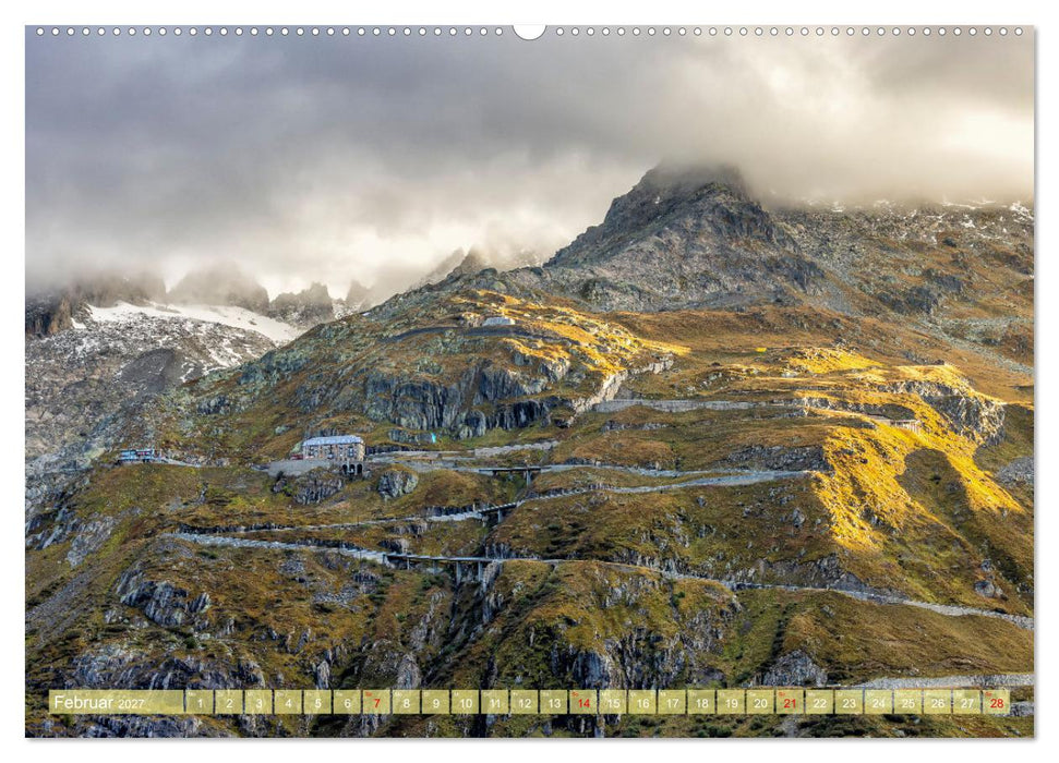 Schweizer Panorama - Von den Alpen bis zu den Seen (CALVENDO Premium Wandkalender 2027)