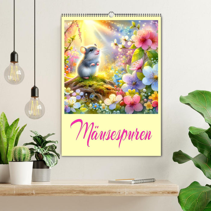 Mäusespuren (CALVENDO Wandkalender 2027)