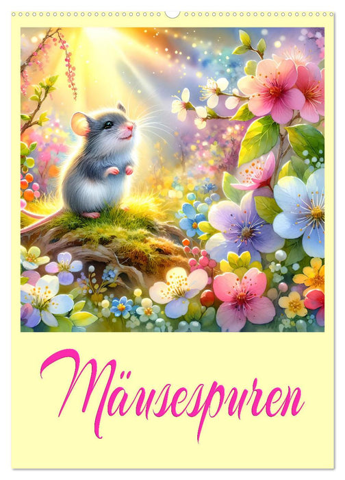 Mäusespuren (CALVENDO Wandkalender 2027)