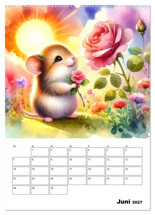 Mäusespuren (CALVENDO Wandkalender 2027)