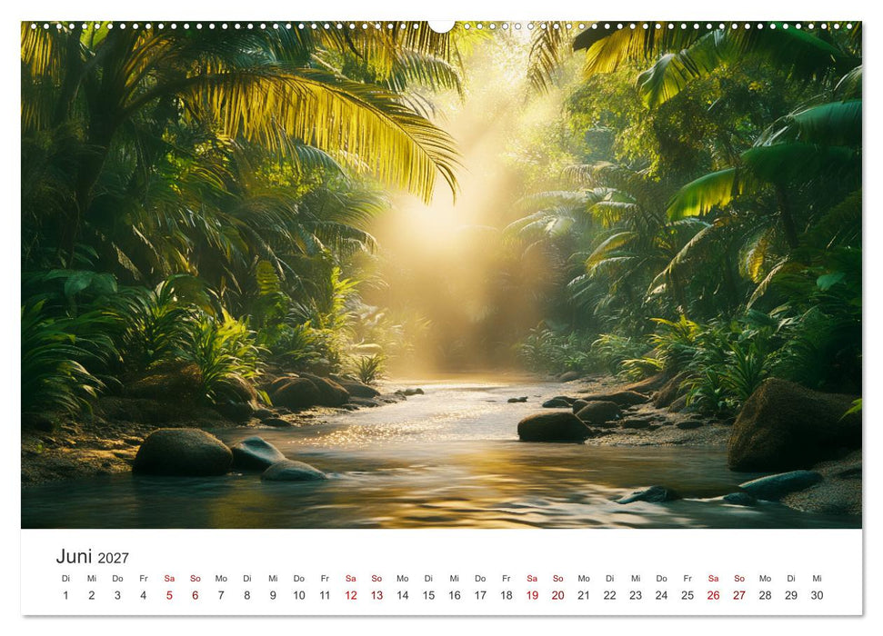 Die Seele des Dschungels - Eine Reise in tropische Wildnis (CALVENDO Wandkalender 2027)