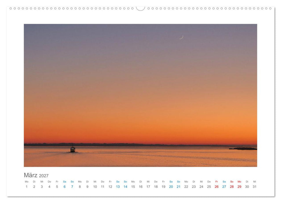 Kurs Nord - mit dem Postschiff (CALVENDO Premium Wandkalender 2027)