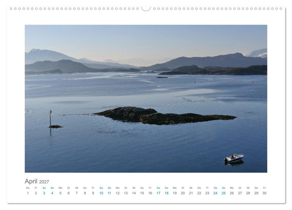 Kurs Nord - mit dem Postschiff (CALVENDO Premium Wandkalender 2027)