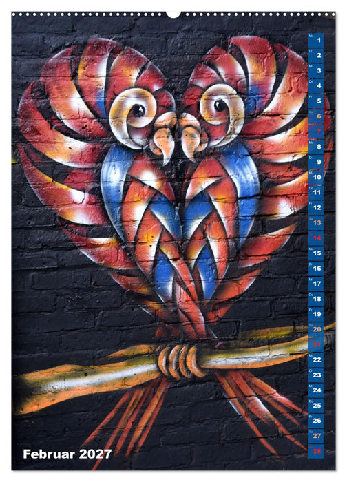 London - Hotspot der Street Art (CALVENDO Wandkalender 2027)