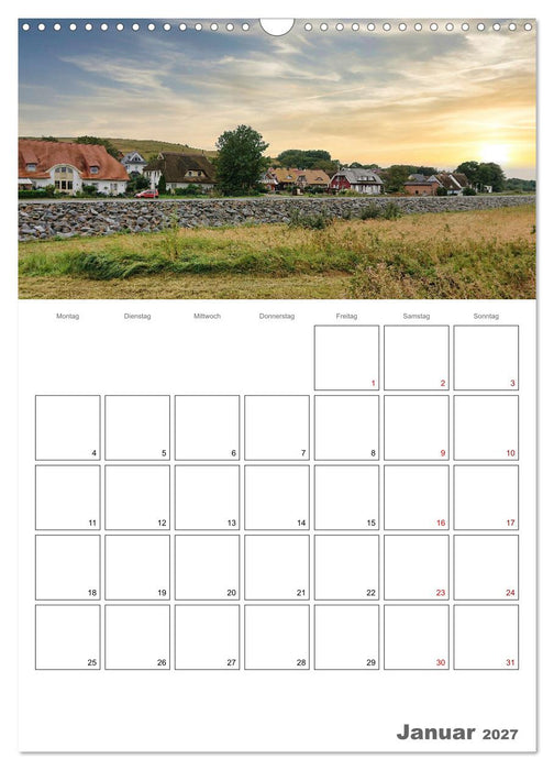 Das Mönchgut mit Gager (CALVENDO Wandkalender 2027)
