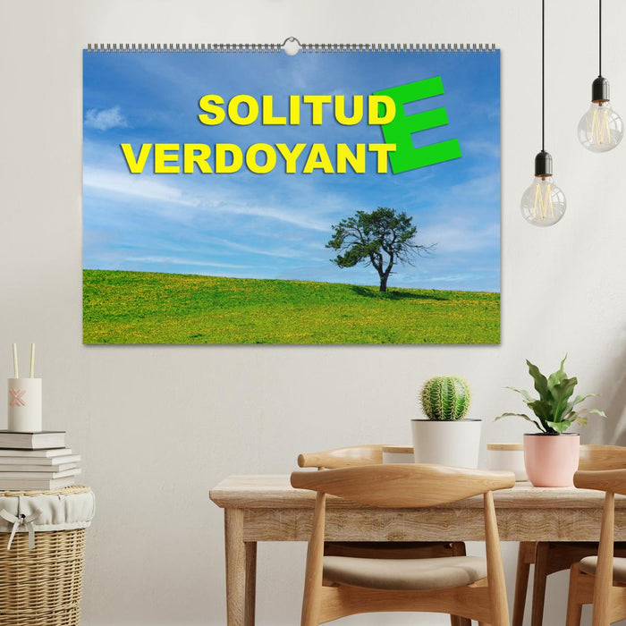 Solitude verdoyante (CALVENDO Calendrier mensuel 2027)