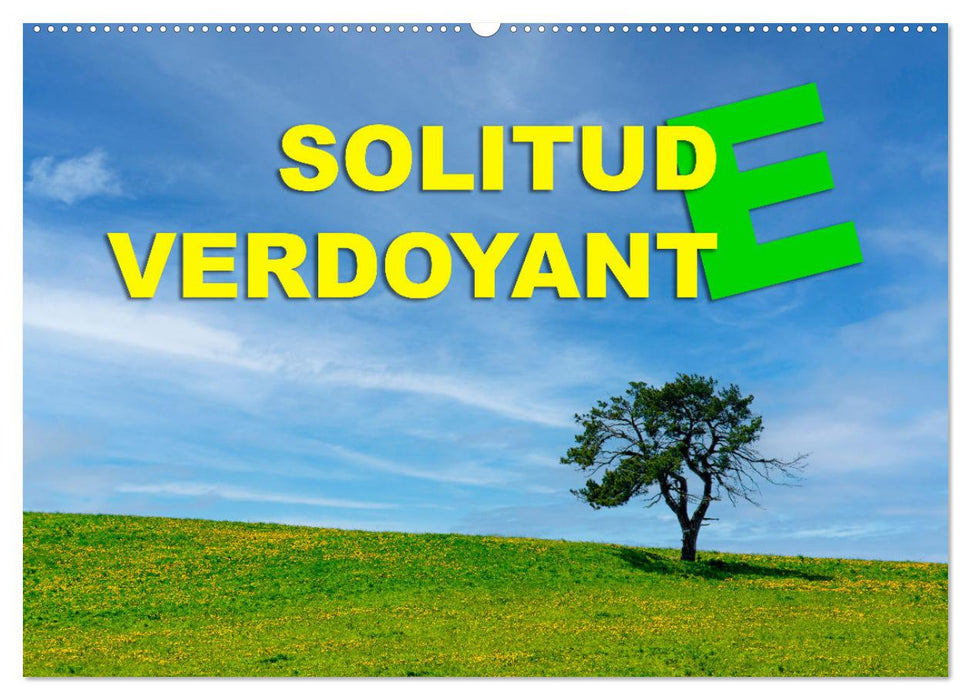 Solitude verdoyante (CALVENDO Calendrier mensuel 2027)