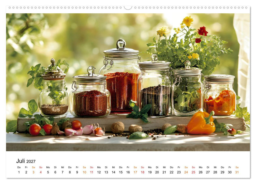 Küchenkalender Glaswerk (CALVENDO Premium Wandkalender 2027)