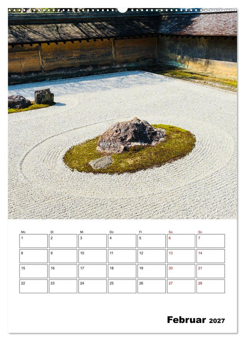 Japan Mit Dankbarkeit und Energie ins neue Jahr (CALVENDO Premium Wandkalender 2027)