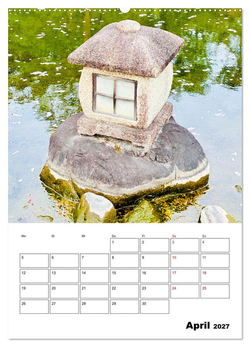 Japan Mit Dankbarkeit und Energie ins neue Jahr (CALVENDO Premium Wandkalender 2027)