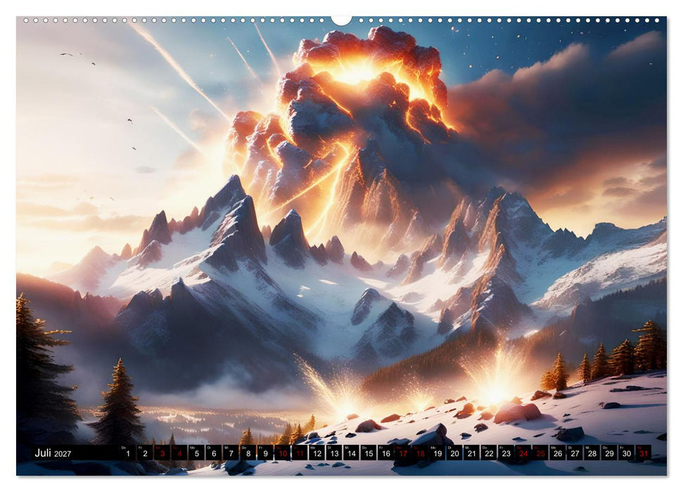 Erde - Blauer Überlebenskünstler (CALVENDO Premium Wandkalender 2027)