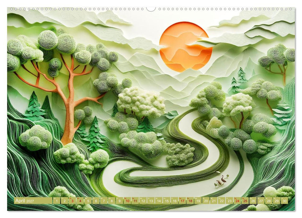 Kunstvolle Horizonte (CALVENDO Wandkalender 2027)