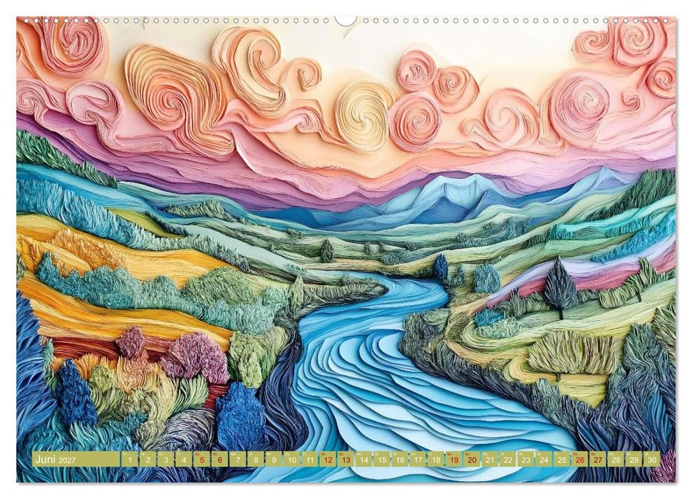 Kunstvolle Horizonte (CALVENDO Wandkalender 2027)
