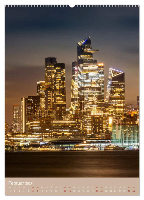NEW YORK CITY Architektur und Atmosphäre (CALVENDO Wandkalender 2027)