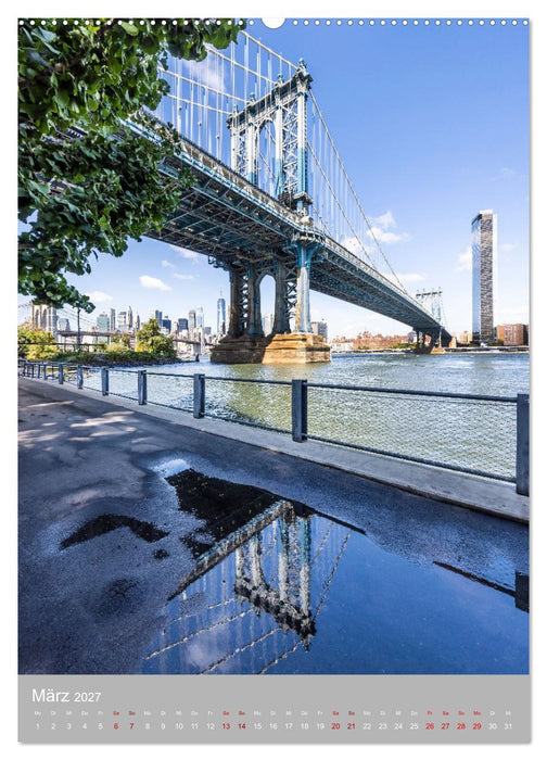 NEW YORK CITY Architektur und Atmosphäre (CALVENDO Wandkalender 2027)