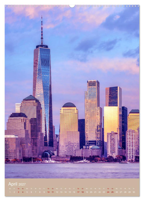 NEW YORK CITY Architektur und Atmosphäre (CALVENDO Wandkalender 2027)
