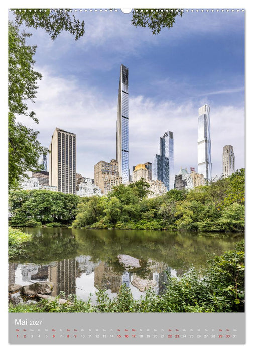 NEW YORK CITY Architektur und Atmosphäre (CALVENDO Wandkalender 2027)