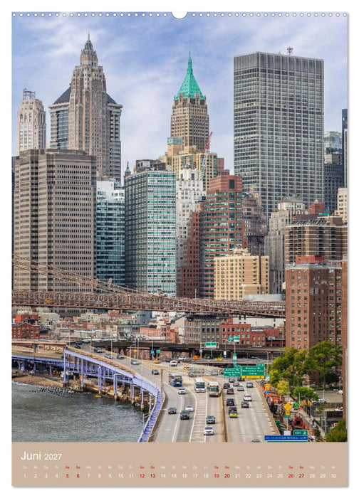 NEW YORK CITY Architektur und Atmosphäre (CALVENDO Wandkalender 2027)