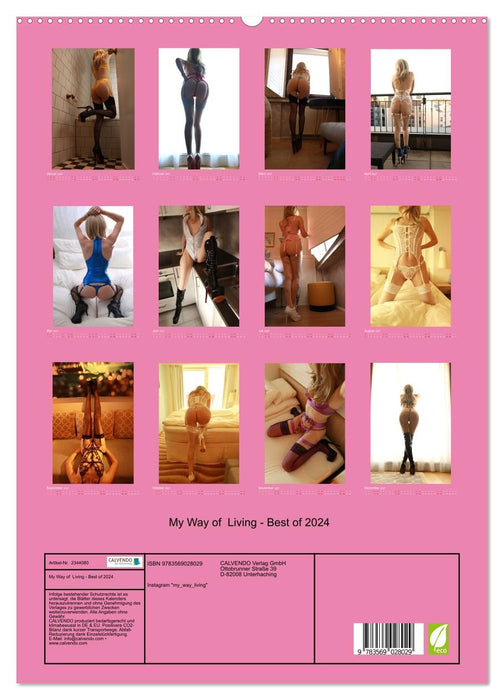 My Way of Living - Best of 2024 (CALVENDO Premium Wandkalender 2027)