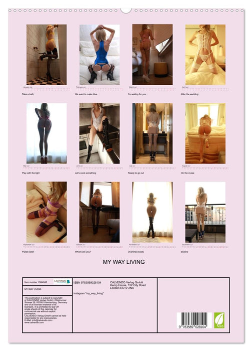 MY WAY LIVING (CALVENDO Premium-Calendar 2027)