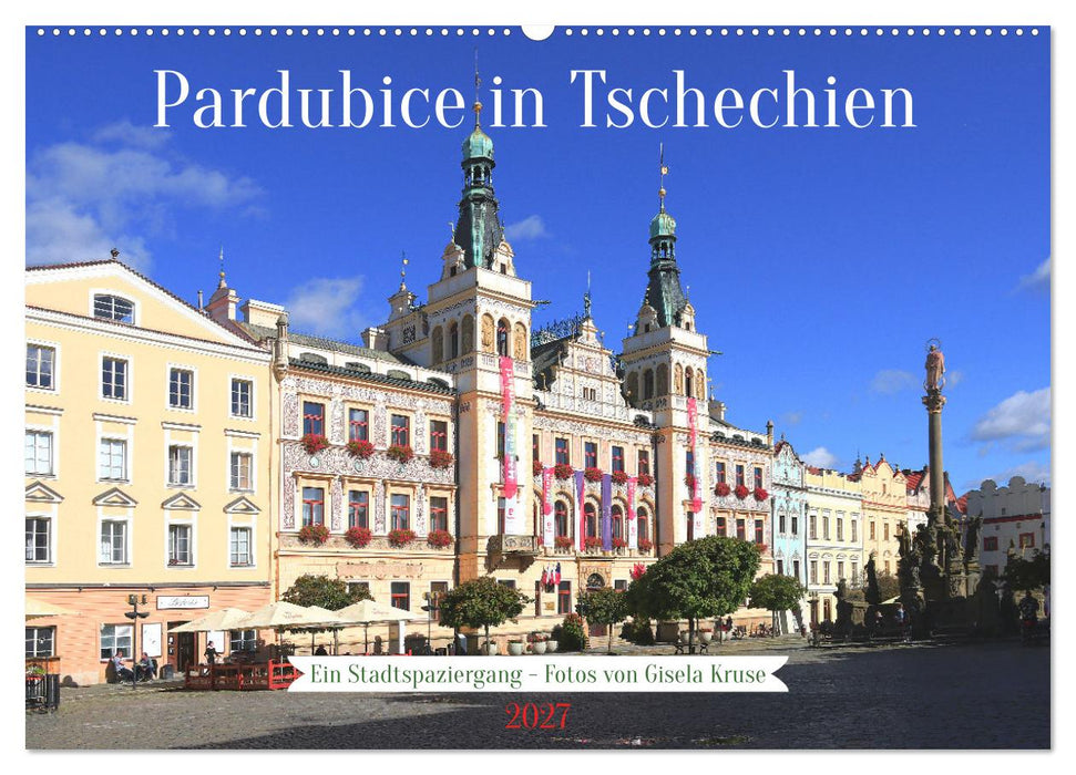 Pardubice in Tschechien - Ein Stadtspaziergang (CALVENDO Wandkalender 2027)