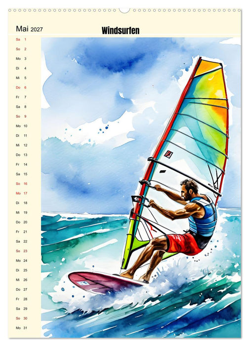 Attraktiver Outdoorsport (CALVENDO Wandkalender 2027)