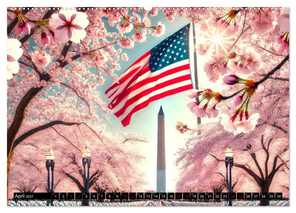 USA - Der amerikanische Geist (CALVENDO Wandkalender 2027)