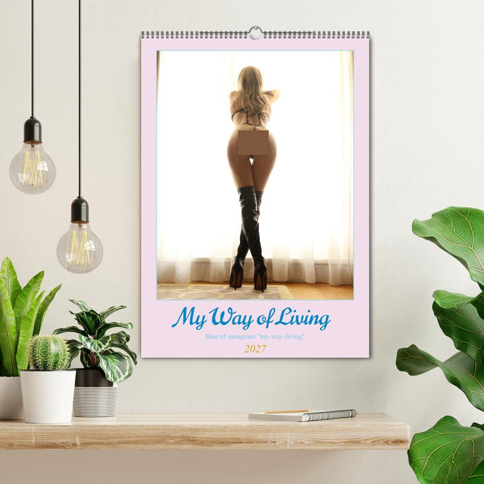 MY WAY LIVING (CALVENDO Monthly Calendar 2027)