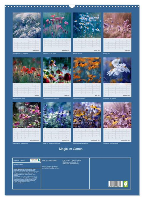 Magie im Garten (CALVENDO Wandkalender 2027)