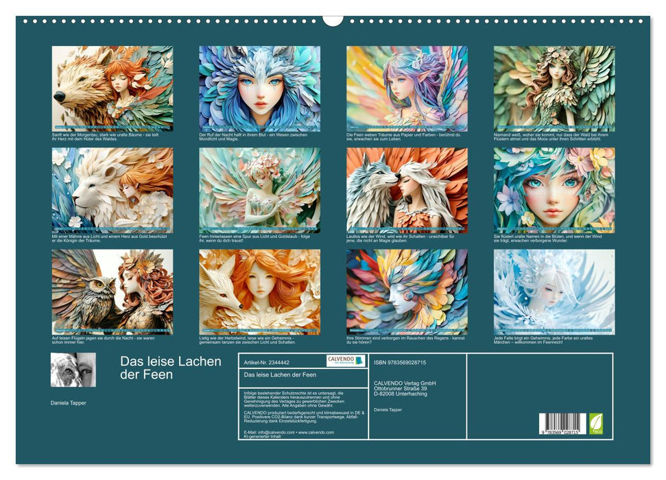 Das leise Lachen der Feen (CALVENDO Wandkalender 2027)