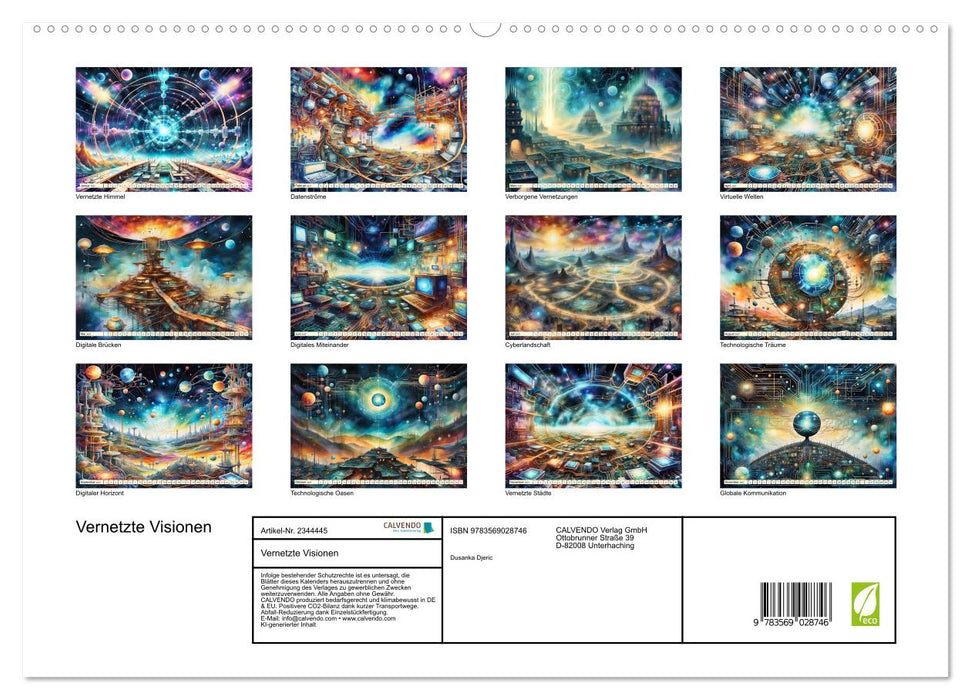 Vernetzte Visionen (CALVENDO Premium Wandkalender 2027)