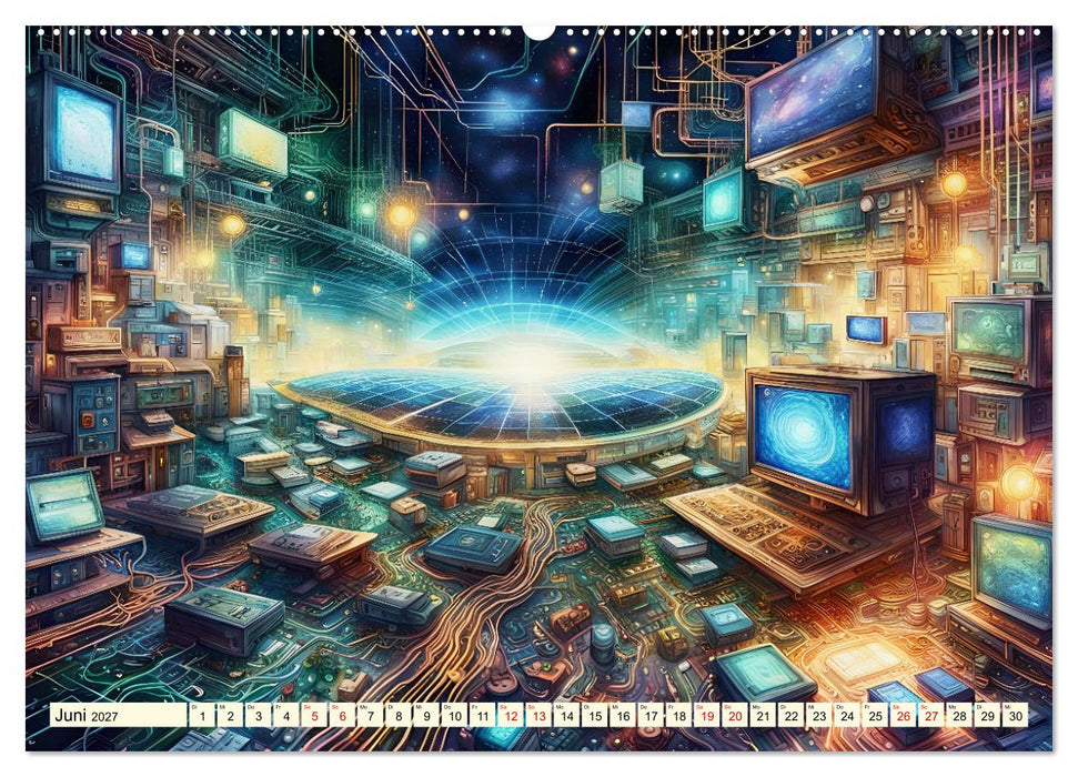 Vernetzte Visionen (CALVENDO Premium Wandkalender 2027)