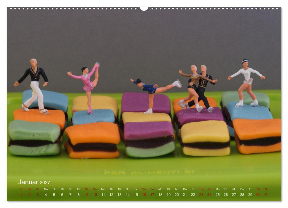 Das geheime Leben von Miniatur-Figuren (CALVENDO Premium Wandkalender 2027)