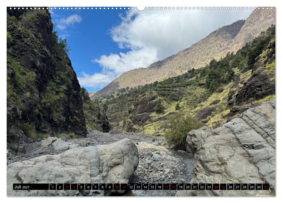 La Palma - Eine Reise über die La Isla Bonita (CALVENDO Premium Wandkalender 2027)