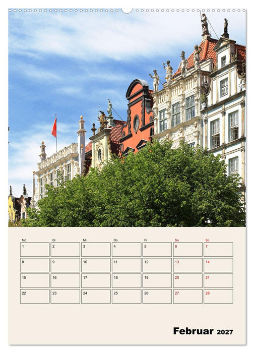 Danzig - Ein Stadtspaziergang (CALVENDO Premium Wandkalender 2027)