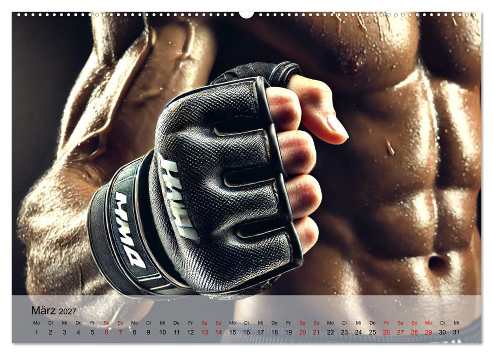 MMA Germany - Mixed Martial Arts Power (CALVENDO Premium Wandkalender 2027)