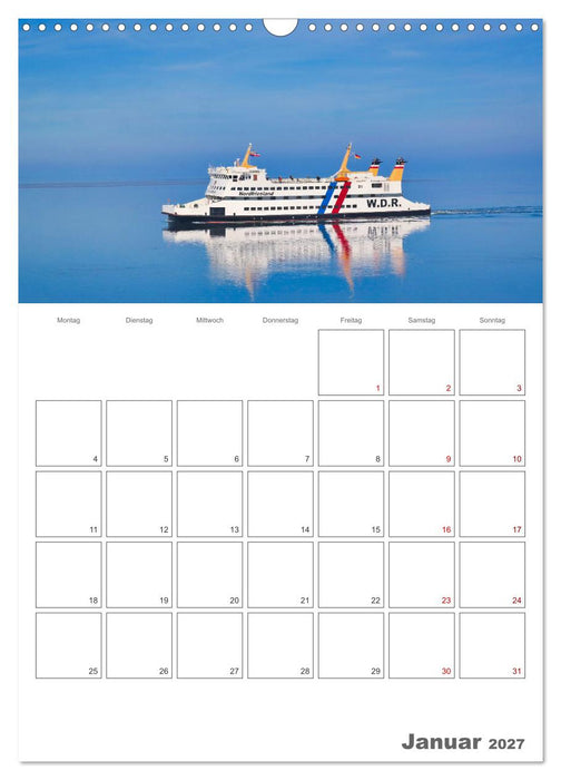 Föhr … verliebt in die Insel (CALVENDO Wandkalender 2027)