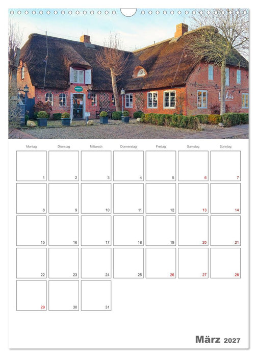 Föhr … verliebt in die Insel (CALVENDO Wandkalender 2027)