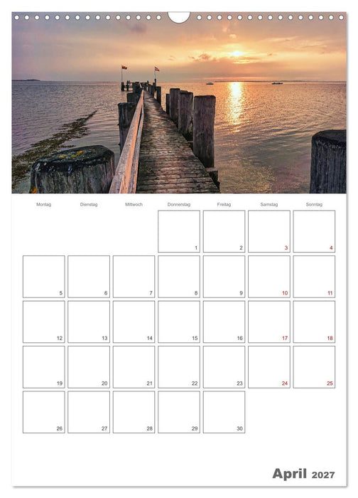 Föhr … verliebt in die Insel (CALVENDO Wandkalender 2027)