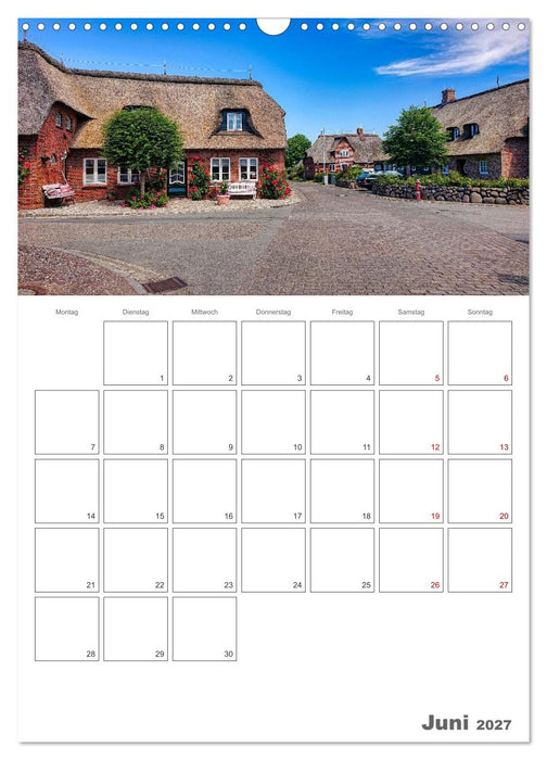 Föhr … verliebt in die Insel (CALVENDO Wandkalender 2027)