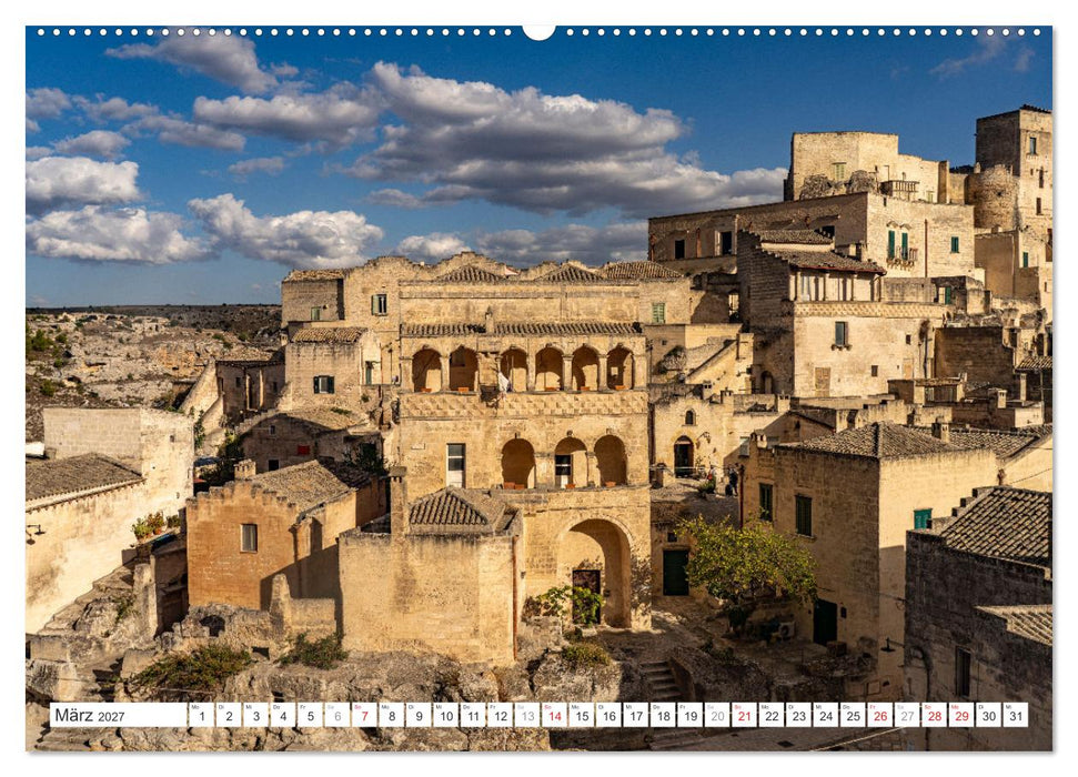 Italiens Welterbe Matera (CALVENDO Wandkalender 2027)