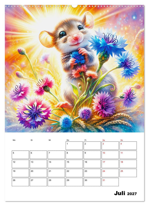 Mäusespuren (CALVENDO Premium Wandkalender 2027)