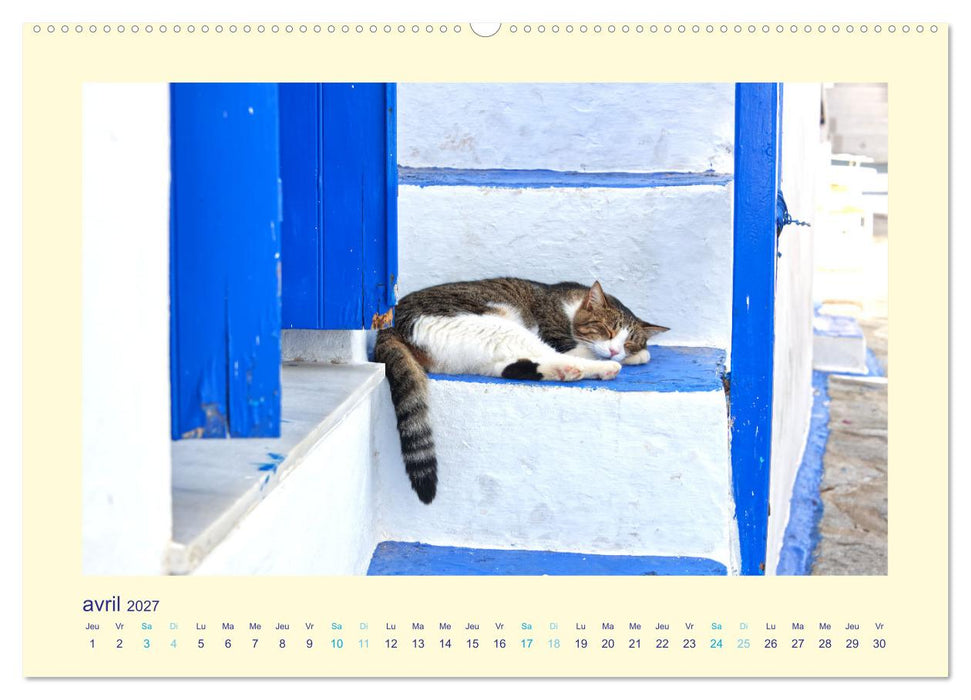 Les îles mythiques de Grèce - MILOS (CALVENDO Calendrier supérieur 2027)