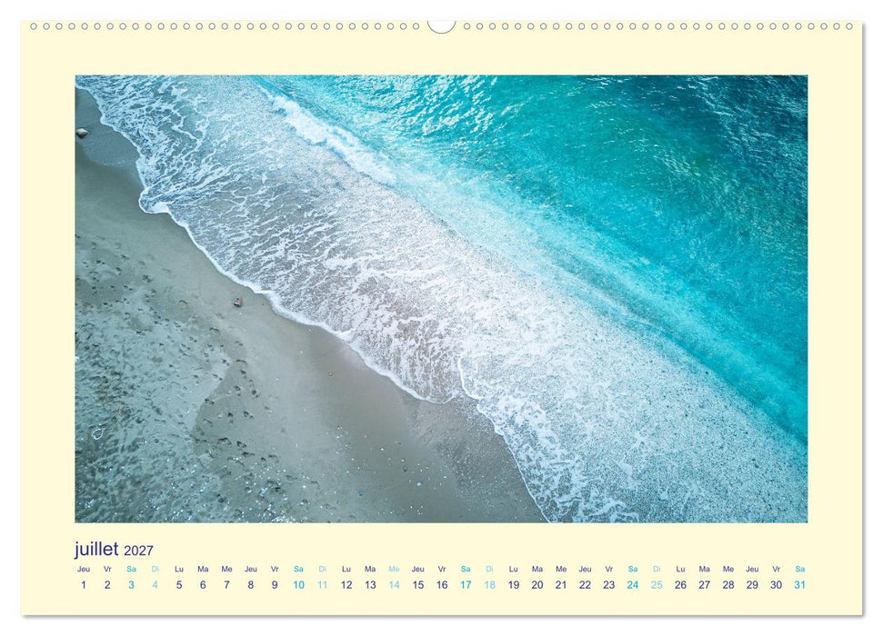 Les îles mythiques de Grèce - MILOS (CALVENDO Calendrier supérieur 2027)