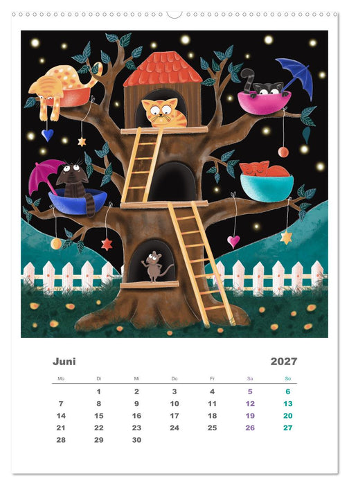 Leopold der Dritte - Ein Kater zum Knuddeln (CALVENDO Premium Wandkalender 2027)