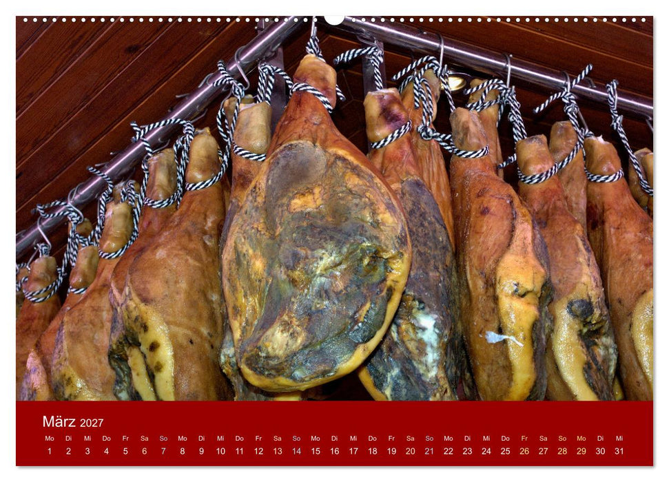 Schinken und Wurst (CALVENDO Wandkalender 2027)
