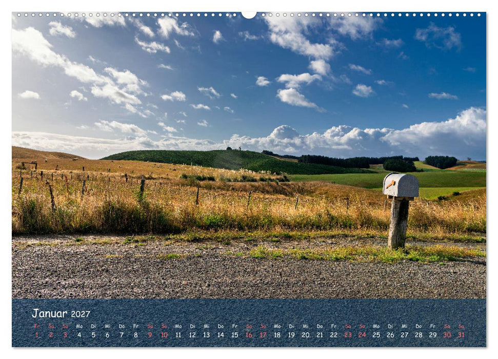 Traumorte entdecken: Neuseeland (CALVENDO Wandkalender 2027)