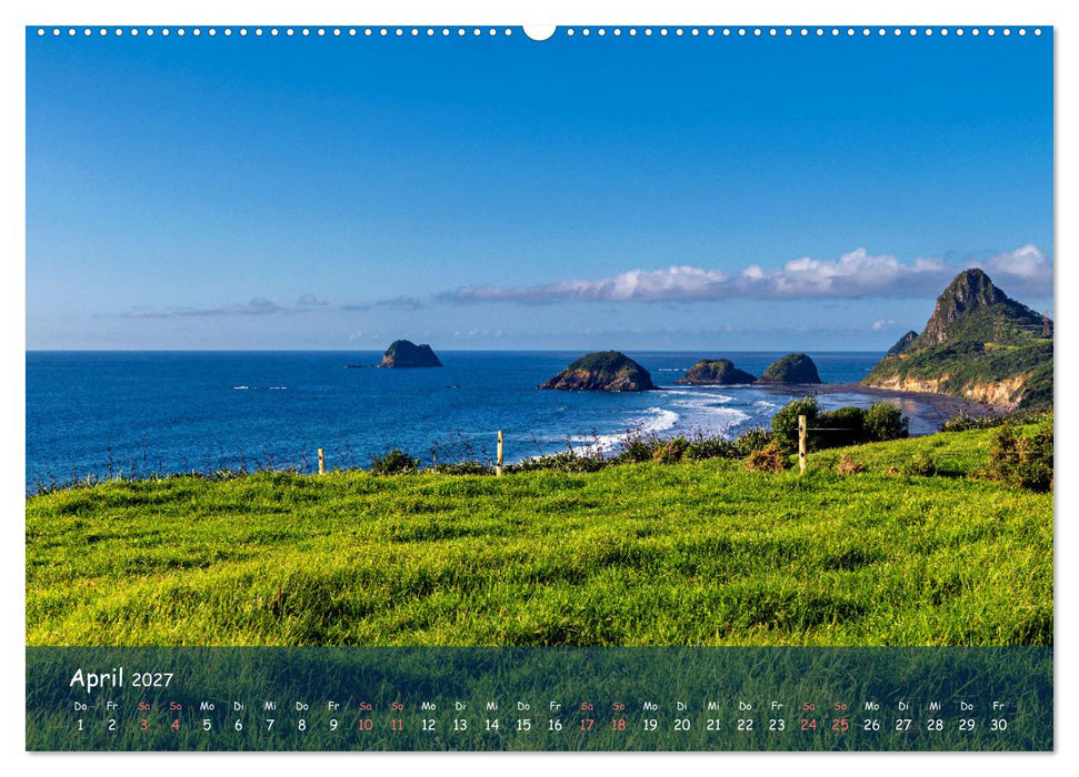 Traumorte entdecken: Neuseeland (CALVENDO Wandkalender 2027)